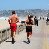 Corrida na praia